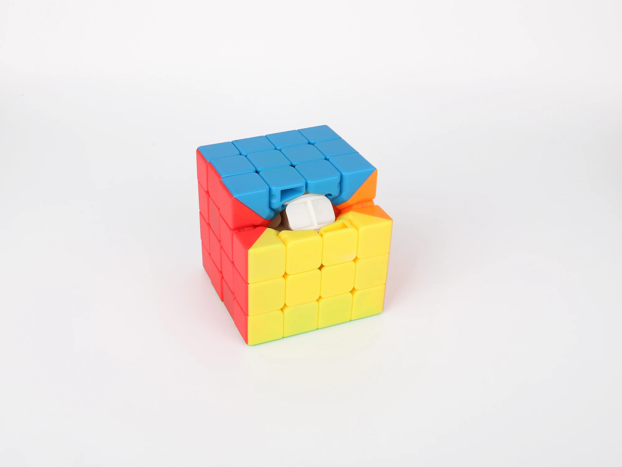 Stickerless Mofangjiaoshi Meilong cubing класс MF4 4x4 магический куб без наклеек 4x4x4 скоростной кубик Moyu детские развивающие игрушки - Цвет: Stickerless