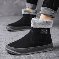 winter new men snow boots women high top outdoor sports boots fashion casual shoes fur cotton warm comfortable lightweight 39 44