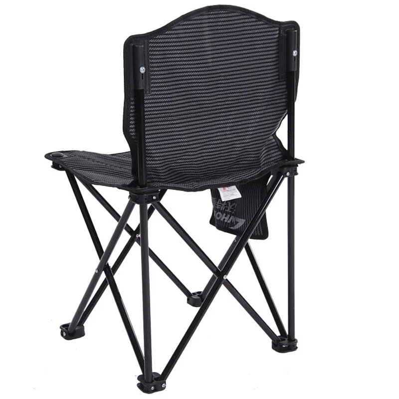 Складной стул для кемпинга легкий портативный пляжа сверхмощная мебель рыбалки