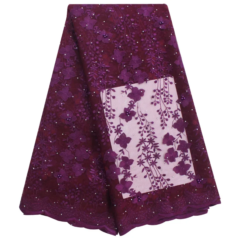 Bestway сгоревший Оранжевый французский Тюль кружевная ткань 2020 высокое качество