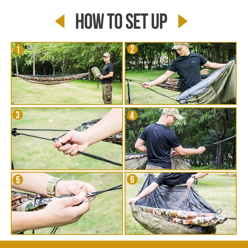 OneTigris гамак под одеяло 3 сезона легкий полный 40 F до 68 (5 C 20 C)|Спальные мешки| |