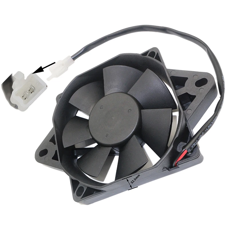 1 шт. вентилятор радиатора мотоцикла 19*13*4 см Универсальный ATV Байк мотоцикл 12 в