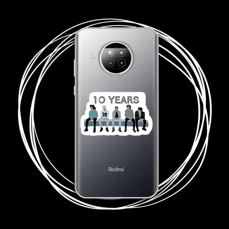 

Harry Styles One Direction Phone Case Transparent for Xiaomi Redmi note 10 t 8 9 pro lite 11