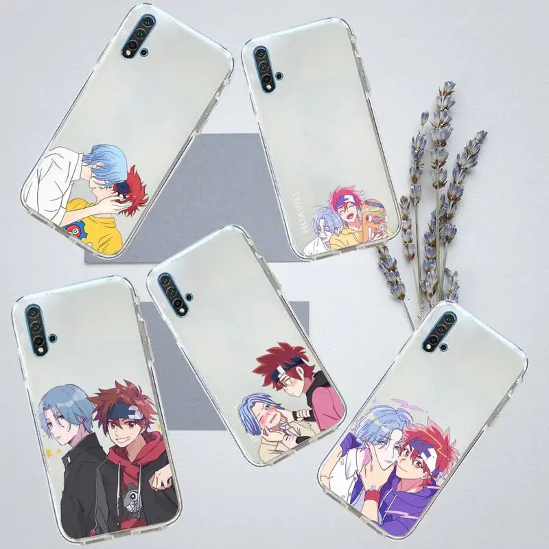 

Sk8 The Infinity Japan anime Phone Case Transparent for Huawei honor P mate 40 20 30 10 50 i 9 x mate pro lite 8a