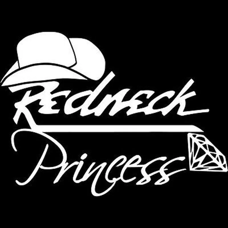13 5x9 8 см для Redneck Princess другая виниловая фотография автомобиля | Автомобили и