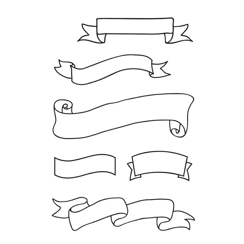 Eno открытка прозрачные марки прокрутка флаг для скрапбукинга название карты