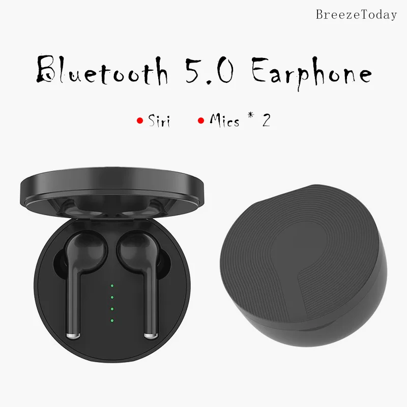 

TWS Wireless Bluetooth Headset Earphones Headphone HIFI Earbuds With Mic For iPhone Xiaomi Samsung Huawei Earphone Headphones