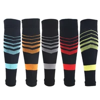 2 pcs lengthen compression leg warmers basketball football cycling socks knee calf knitted sleeves leg warmers