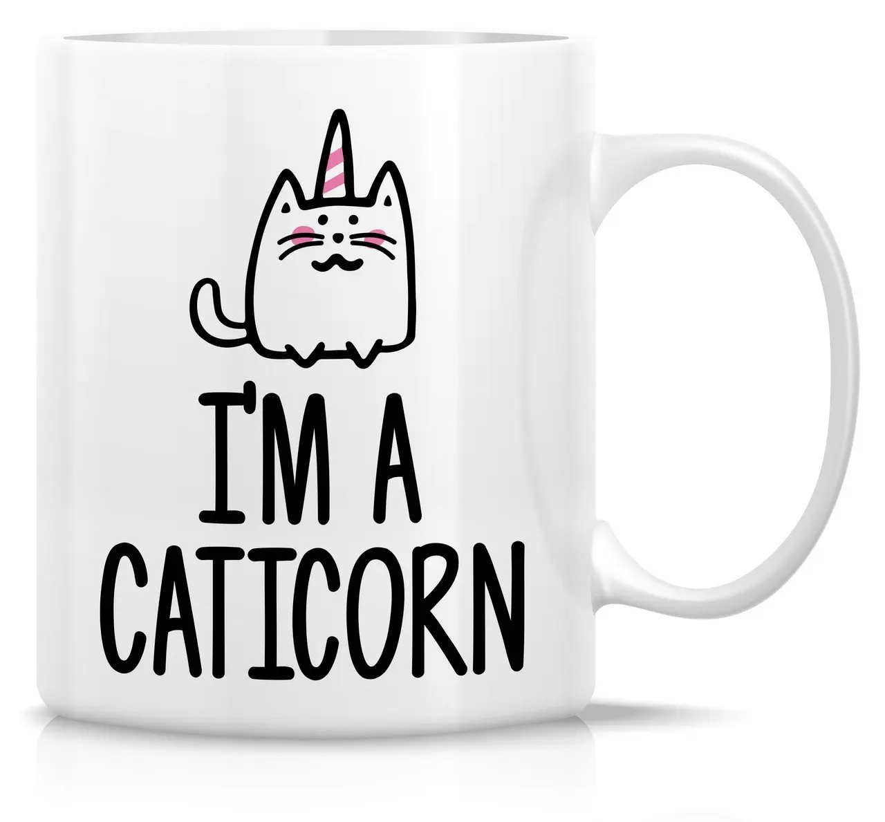 Я CATICORN чашки зверей единорогов Смешной безумный кот леди новинка чашки|Кружки| |