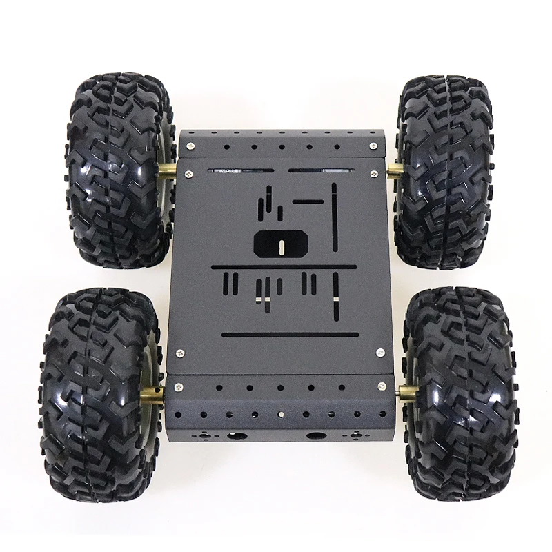 8KG Load C3 4WD Smart Robot Car Chassis Kit 130mm Rubber Wheel + 4pcs High Torque DC Motor Unassembled DIY Education | Игрушки и хобби