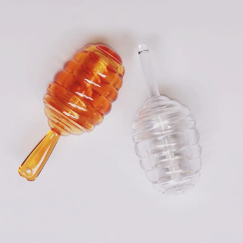 Прозрачный/янтарный медовый Пластиковый пустой блеск для губ трубка