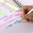 6 шт.лот мини-маркер, маркеры, кавайные школьные материалы, канцелярские принадлежности для письма, школьные принадлежности