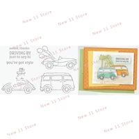 new 2021 2022 valentines day cutting dies and clear stamps scrapbooking for paper making driving by embossing frame card craft