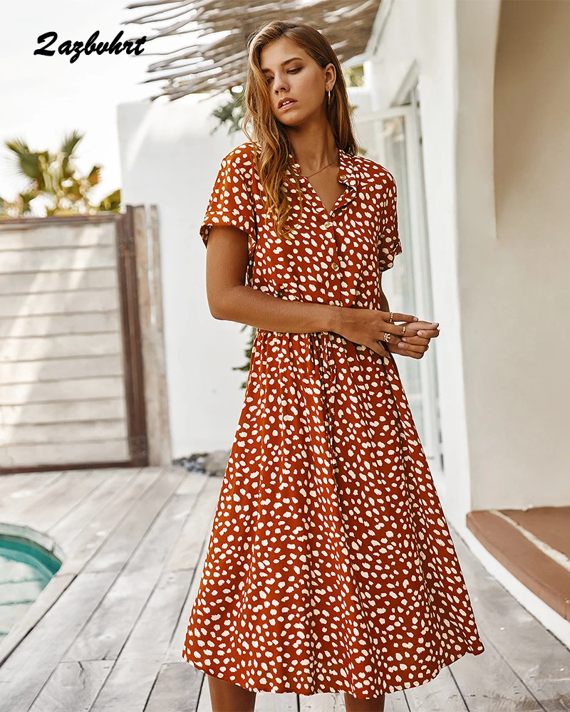 

Qazbvhrt Новое дизайнерское модное платье 2020 летнее женское платье с коротким рукавом пляжное повседневное крутое платье