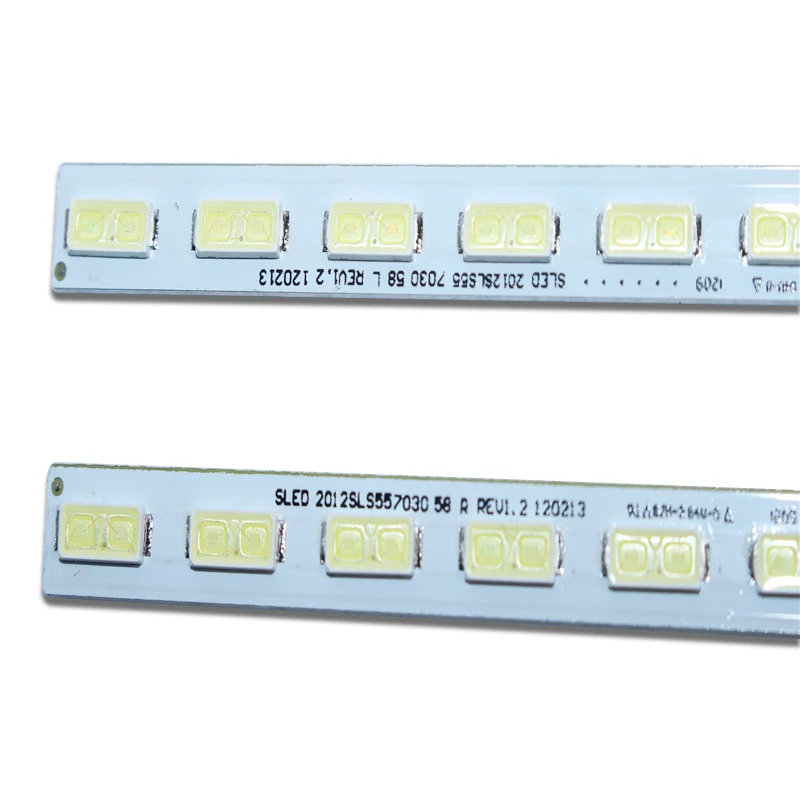 led backlight screen For 55 inch LED TV KDL-55HX750 2012SLS55 7030 58 R REV1.2 L 1pcs=58led 605mm