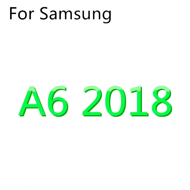 For A6 2018 Жидкостный Мягкий силиконовый чехол для телефона для Samsung Galaxy S8 S9 S10 плюс S7 край J4 J6 J8 A6 A7 A8 A9 J3 J5 J7 A3 A5 A7 - Цвет: For A6 2018