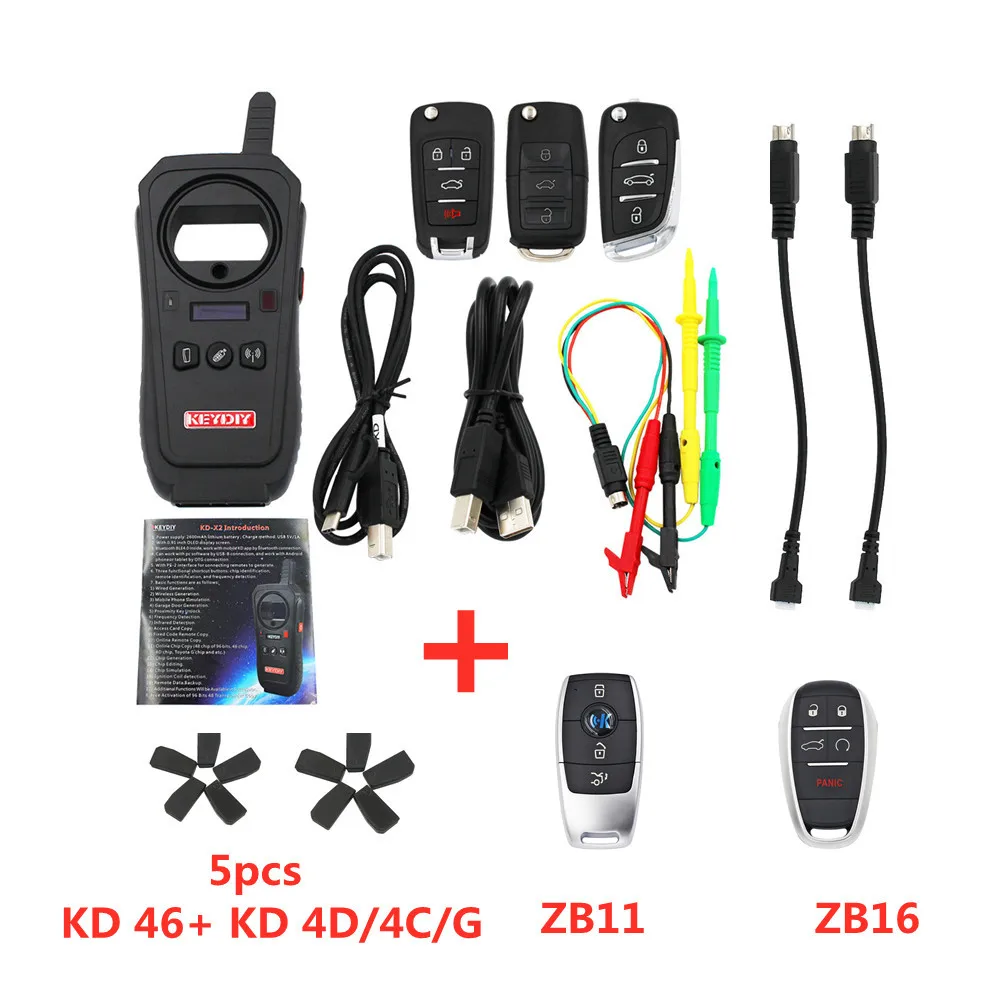 KEYDIY KD X2 KDX2 кнопочный пульт чайник разблокировщик чип копир с ZB смарт ключ и 46 4C 4D G