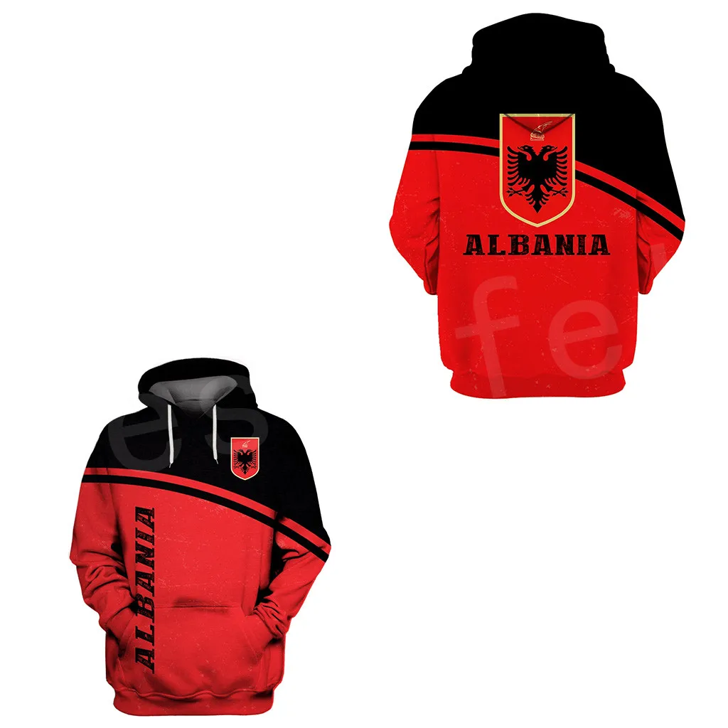 

Tessffel Newest Country Flag Albania Symbol Funny NewFashion Men/Women Sweatshirt/Hoodies/zip/Jacket 3Dprint Tracksuit Casual 10