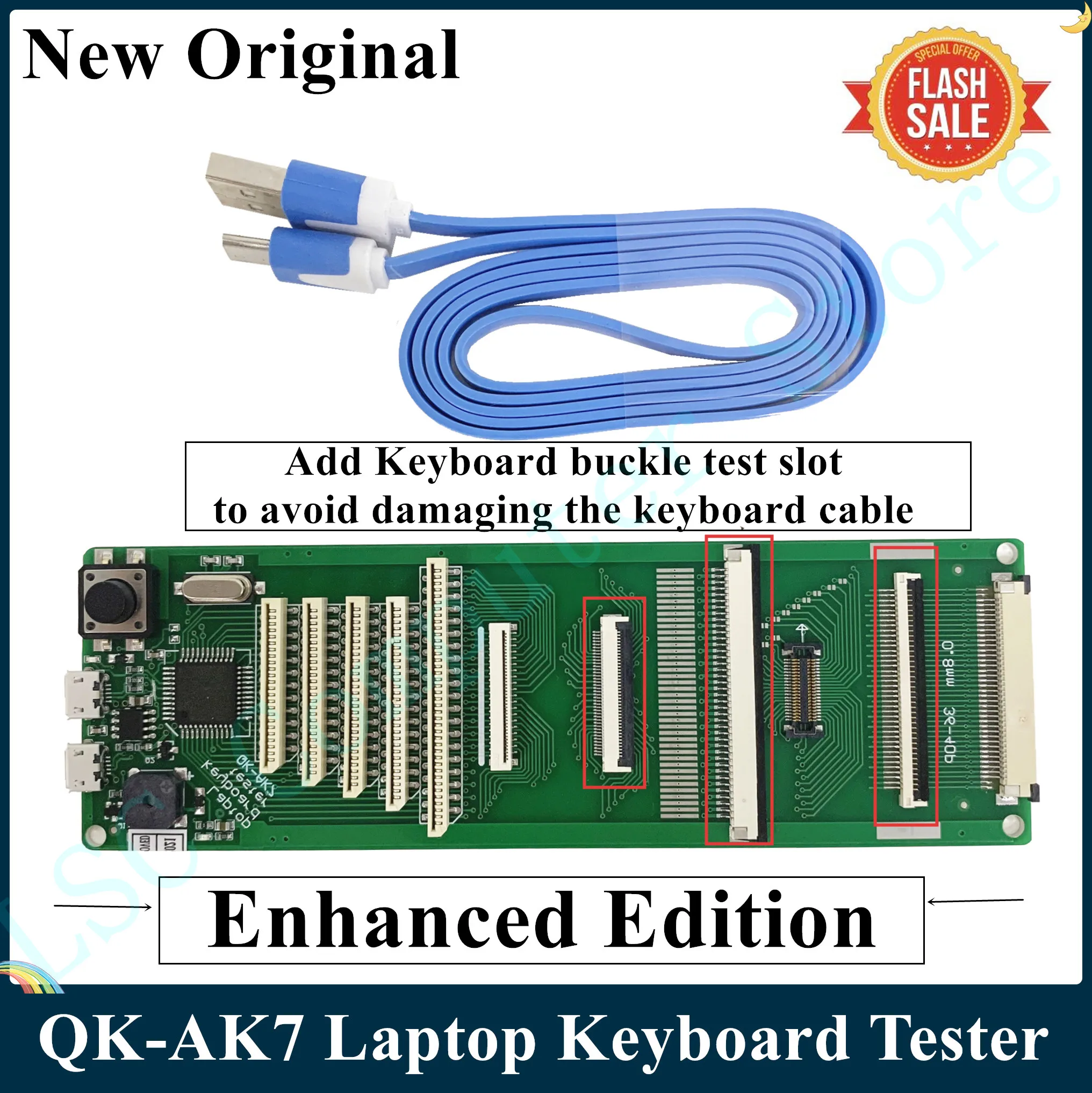 СОП новый оригинальный QK AK7 AK5 ноутбук прибор для проверки клавиатуры