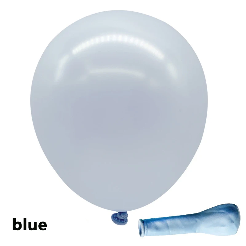 5inch 200pcs blue 100 шт. 5 дюймов 10 дюймов латексный шар Макарон круглый шар сердца Свадебный декор для комнаты свадебный стол воздушные шары для украшения вечеринок - Цвет: 5inch 200pcs blue