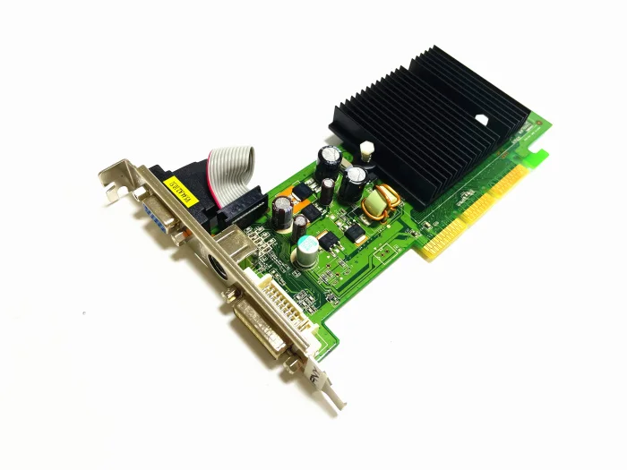 Высококачественная оригинальная видеокарта nVIDIA FX6200 256M AGP 8X FX 6200 DDR2 DVI VGA слот