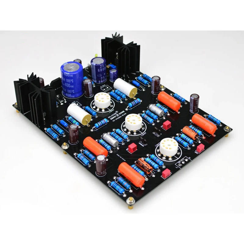 Classic circuit-Marantz 7 (M7) tube phono amplifier finished board (MM amplifier) | Электроника