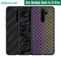 case for xiaomi redmi note 8 pro cover nillkin twinkle case polyester mesh reflective back cover for redmi note8 global version
