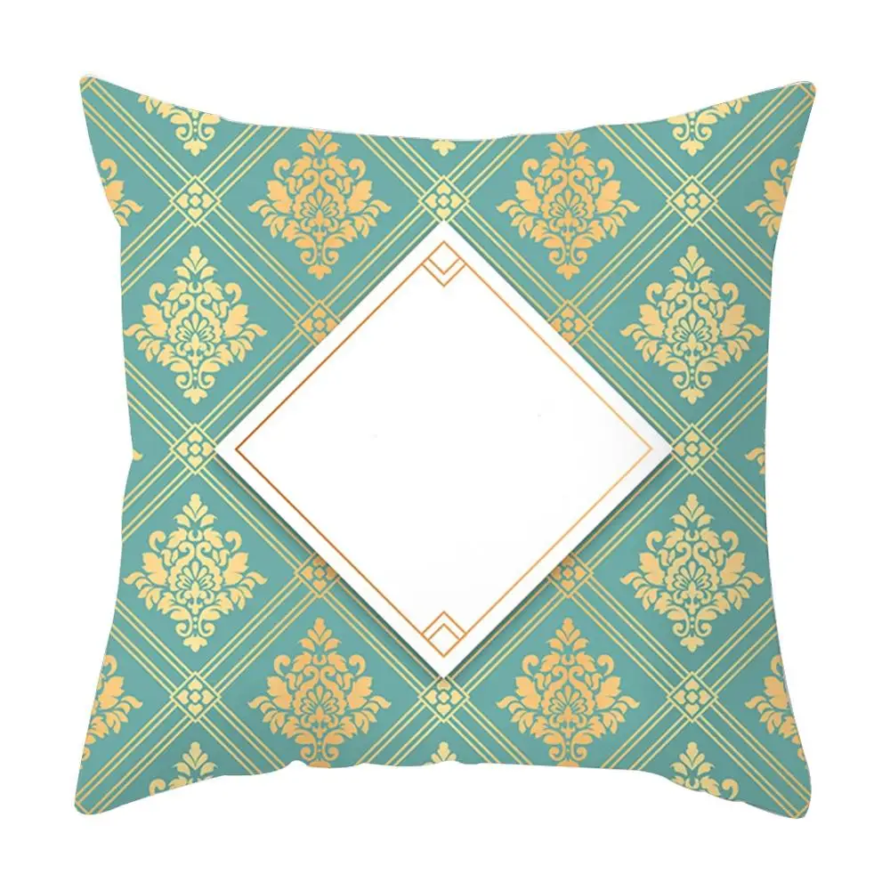 

Geometry Colourful Stripe Plush Square Hug Decorative Pillow Case Sofa Cushion Cover 45x45 Cm Elegant Stylish Home Accessories