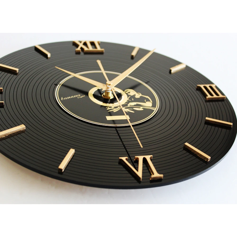 Настенные акриловые часы BB50W современный дизайн для гостиной записывающие