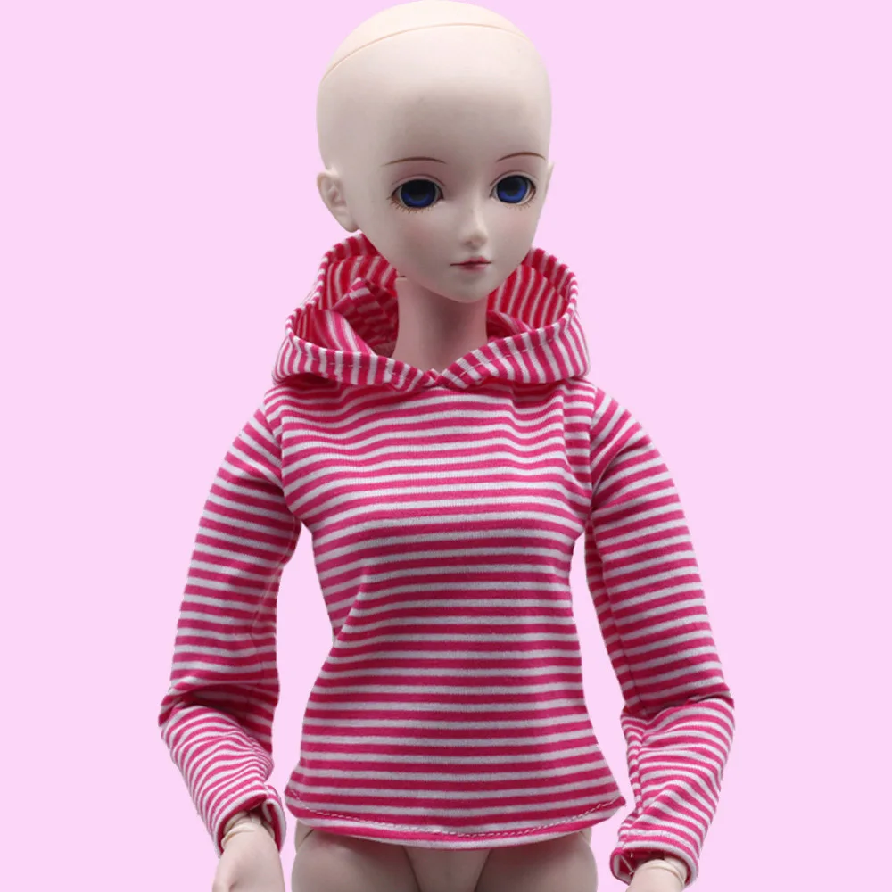 Doll shirt BJD accessories blazer clothes for girl doll fits 60cm 1/3 BJD doll fashion sling pleated skirt student wear gift toys - Цвет: Doll shirt