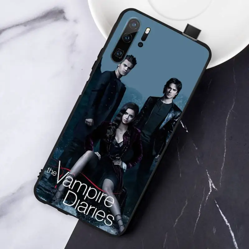

The Vampire Diaries Stefan Damon Salvatore Phone Case For Huawei P9 P10 P20 P30 Pro Lite smart Mate 10 Lite 20 Y 5 6 7 2018 2019
