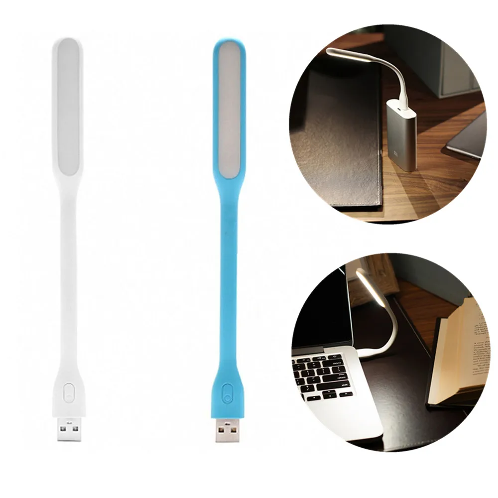 Xiaomi Mijia Mini USB Reading Lights Flexible Dimmable Night Light LED Gadgets Portable Lamp for Power Bank PC Notebook Computer