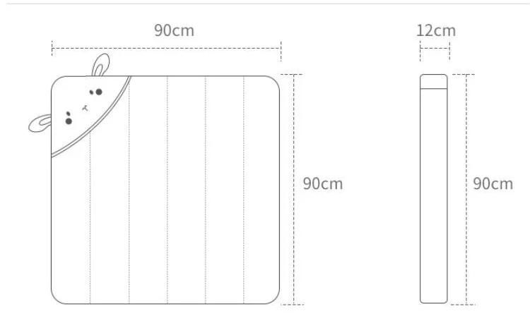 Банное полотенце для новорожденных детское с капюшоном одеяло бархатное
