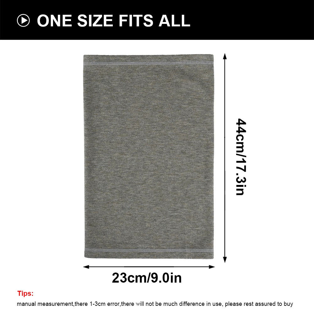 

Cold Weather Mask Face Cover Motorcycle Winter Fleece Warmer Balaclava Neck Gaiter Tube Scarf Cycling Moto Biker Helmet Bandana