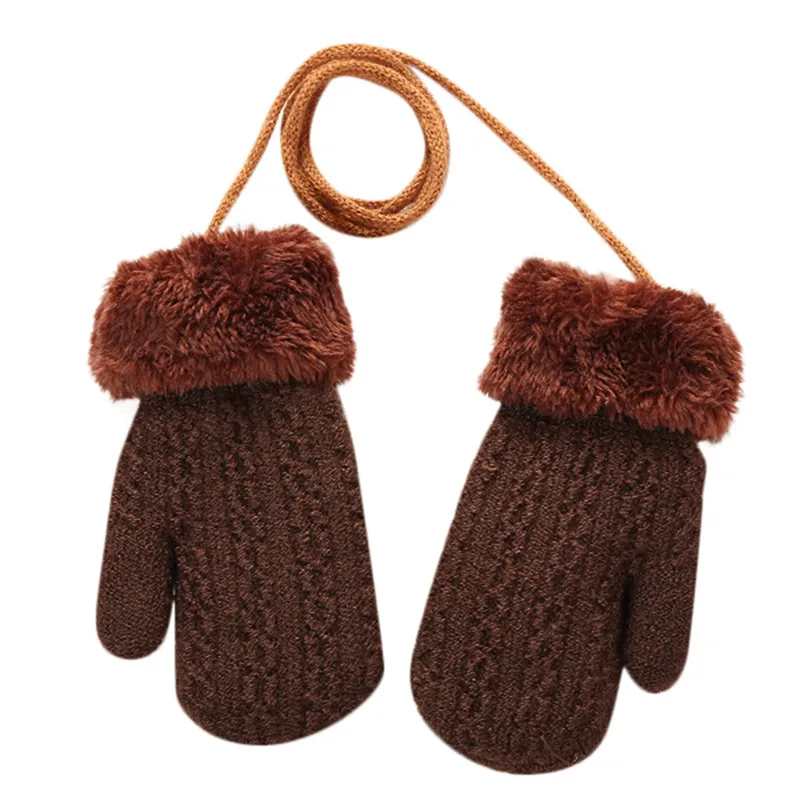 kids gloves Toddler Baby Girls Boys Outdoor Winter Patchwork Keep Warm Mittens Gloves #4AA14 | Детская одежда и обувь