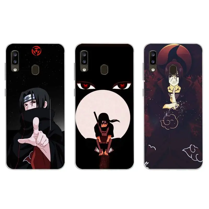 

Hot Anime Itachi Kakashi Sasuke Phone Case For PC-Samsung S5 S6 S7 S8 S9 S10 S20 S21 Edge Plus E Fe Lite Cover