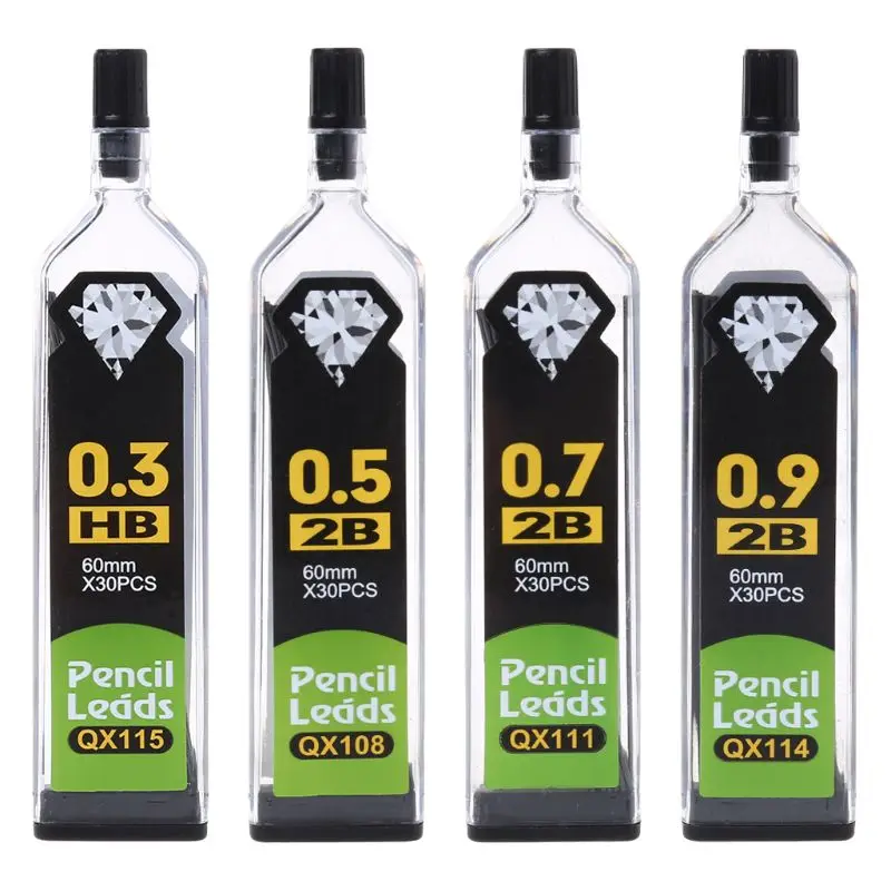 Сменный стержень HB 2B для автоматических механических карандашей школьные и