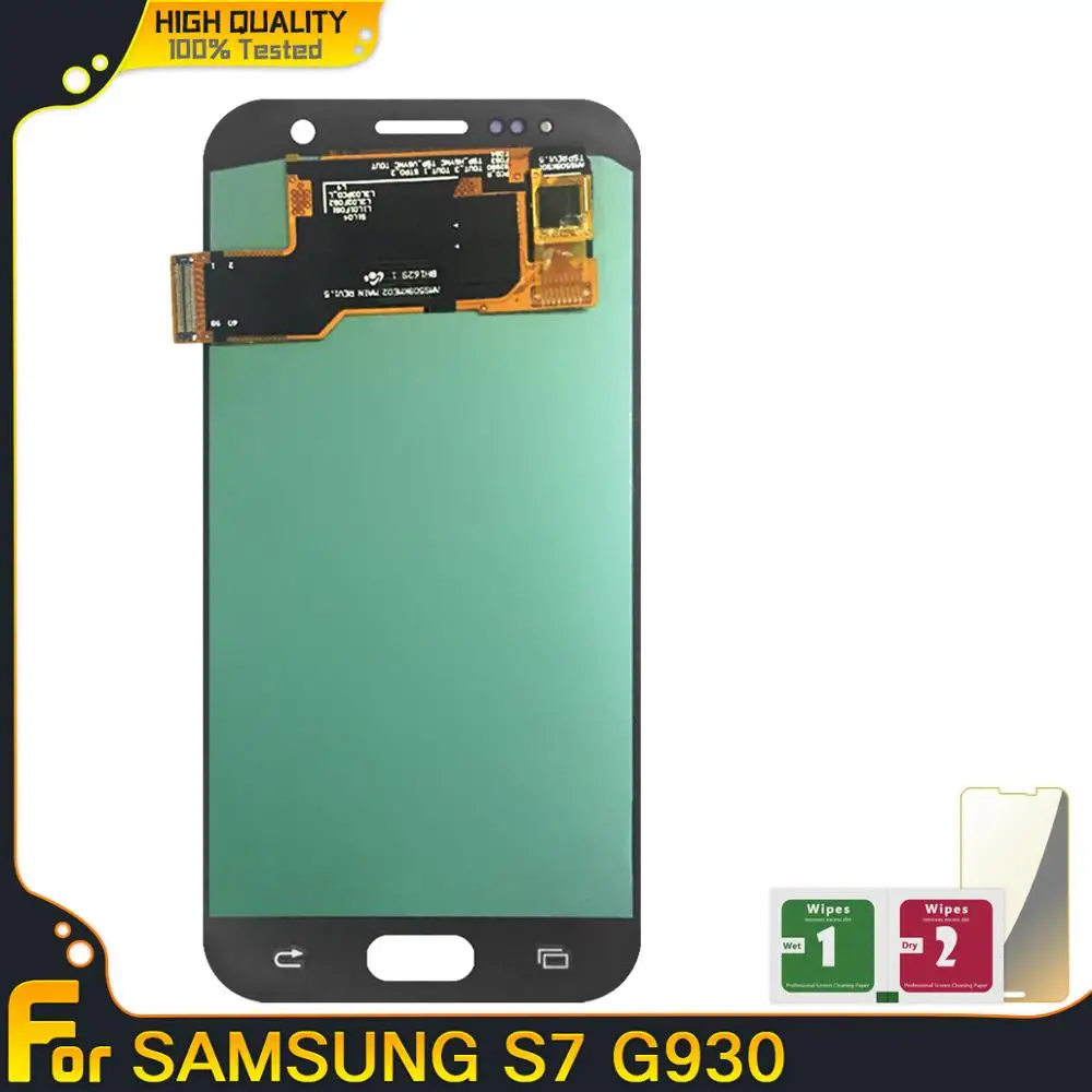 ЖК дисплей для SAMSUNG Galaxy S7 G930 G930F с сенсорным экраном и дигитайзером в сборе Замена