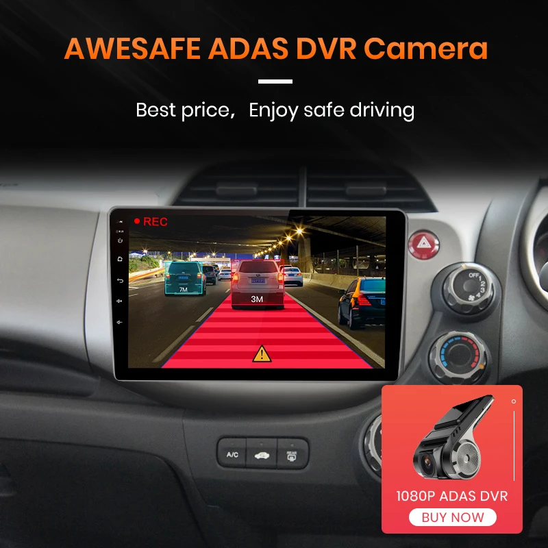 AWESAFE PX9 for HONDA FIT JAZZ 2007-2013 Car Radio Multimedia video player GPS No 2 din Android 9.0 2GB+32GB | Автомобили и