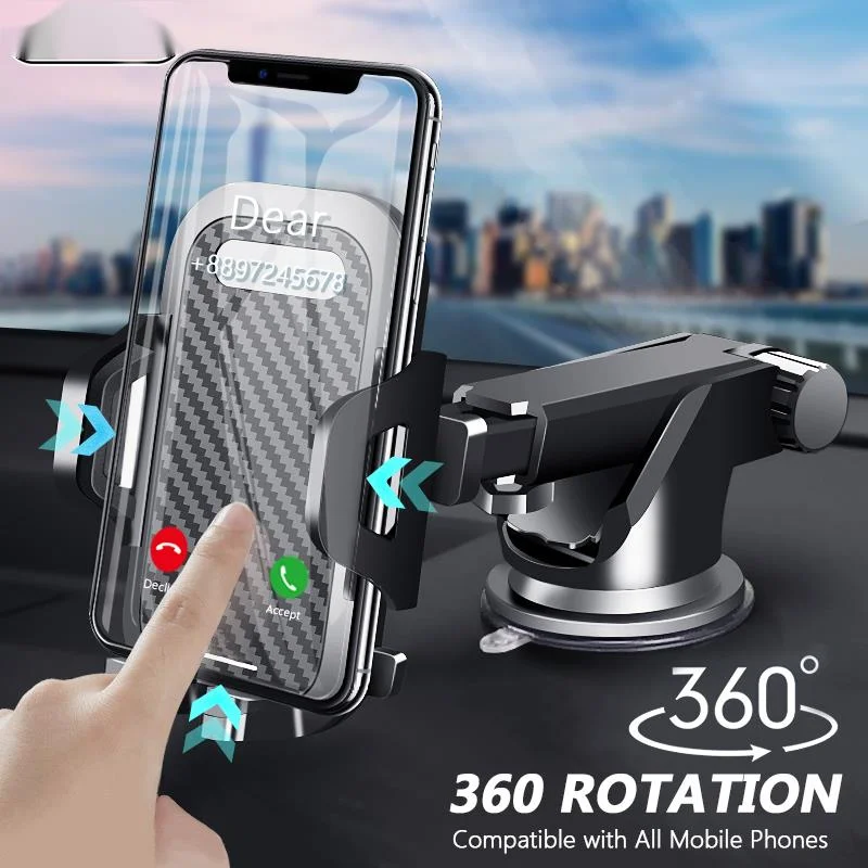 

New Sucker Car Phone Holder Mobile Phone Holder Stand in Car No Magnetic GPS Mount Support For iPhone 12 11 Pro Xiaomi Samsung