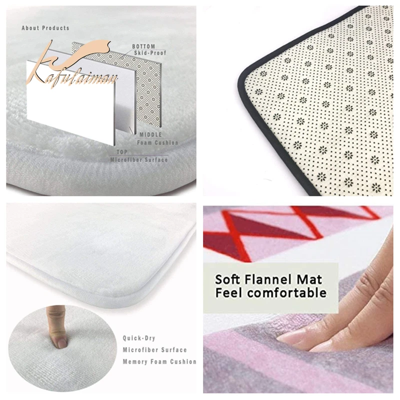 Мягкий фланелевый коврик с иллюзионным 3D изображением ковер домашний декор | Дом