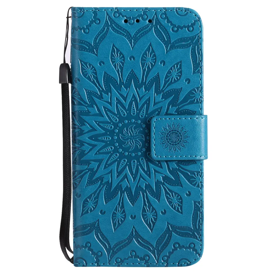 Blue Магнитный кожаный чехол для iPhone 11 Pro Max X XS Max XR 7 8 Plus Datura 5S 6S Touch 6 5 Роскошная рамка слот для карт D06F - Цвет: Blue