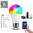 Умная лампочка 15 Вт, B22 E27, Wi-Fi, светодиодная лампа, приложение для работы с Alexa, Google Home, управление, умный дом, лампа, ночник, умный дом