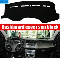 car dashboard sun shade pad for fiat bravo dustproof car dashboard cover polyester fiber mat for fiat bravo