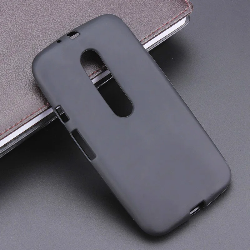 Гелевый ТПУ тонкий мягкий Противоскользящий чехол задняя крышка для Motorola Moto G3 G 3nd