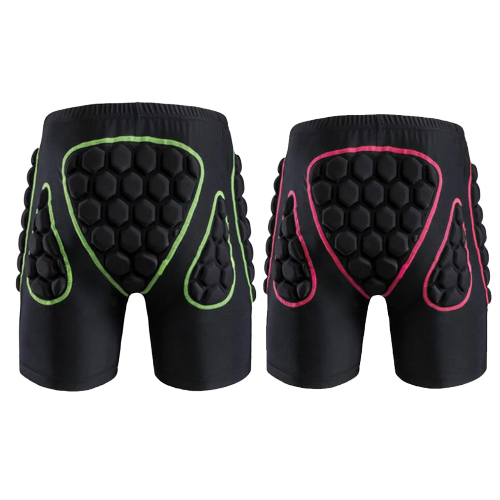 Шорты с 3d-подкладкой для катания на лыжах и сноуборде защитные штаны бедрах