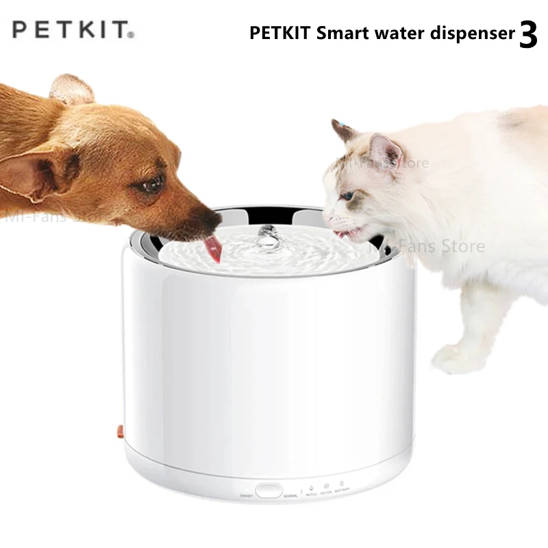 PETKIT 1.35L Умная Автоматическая кошачий фонтан 3 поилка для воды миска дозатор