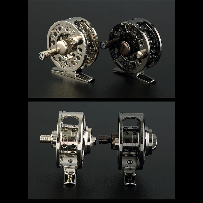 Катушка для подледной рыбалки нахлыстом катушка из алюминиевого сплава ловли