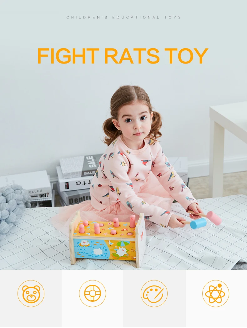 Игрушка woo детские игрушки обучающие деревянные для детей родинки унисекс