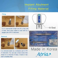 dental implant abutment filling material hexa screw hole seal dentistry supplies instruments accessories hexhon kit atria a seal